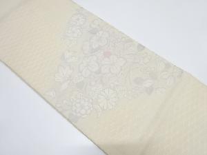 アンティーク　辻ヶ花模様織り出し袋帯（材料）